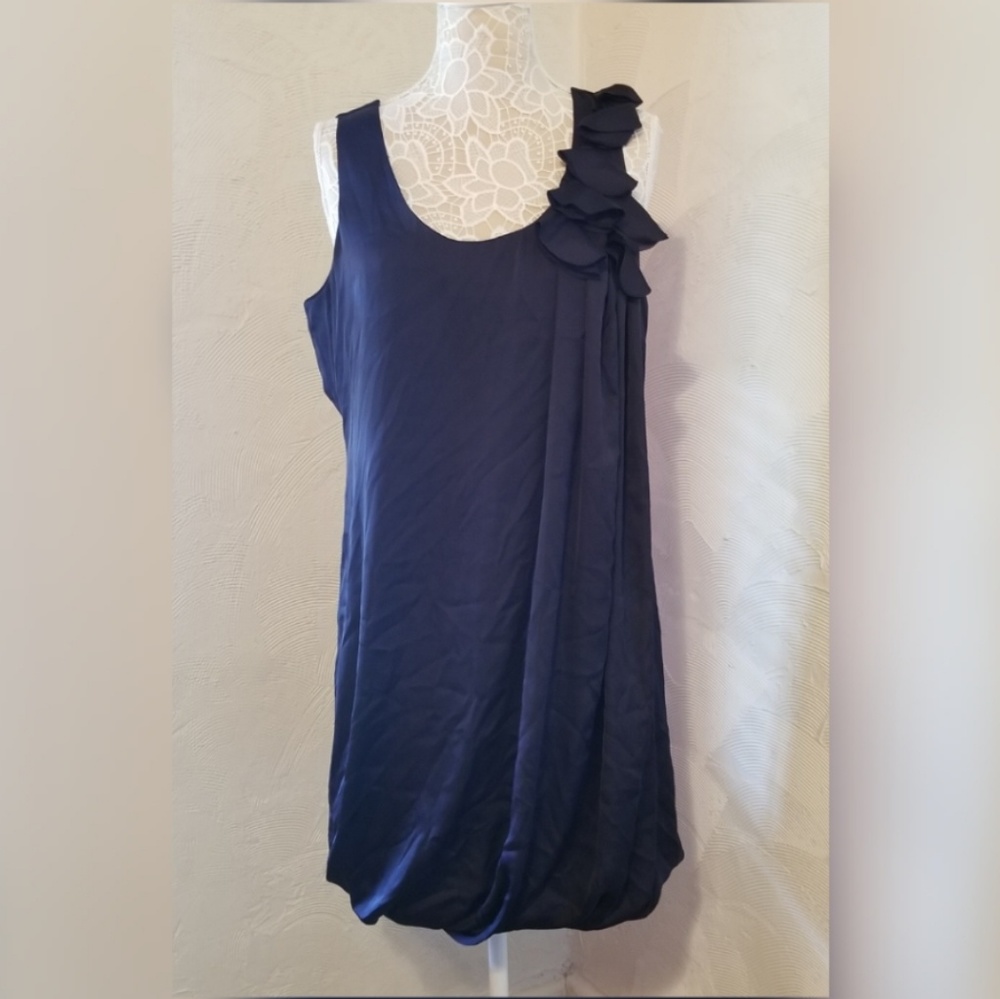 H&M Royal Blue Sleeveless Shift Dress